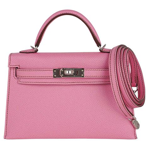 hermes kelly 20 bubblegum pink|Hermes kelly mini for sale.